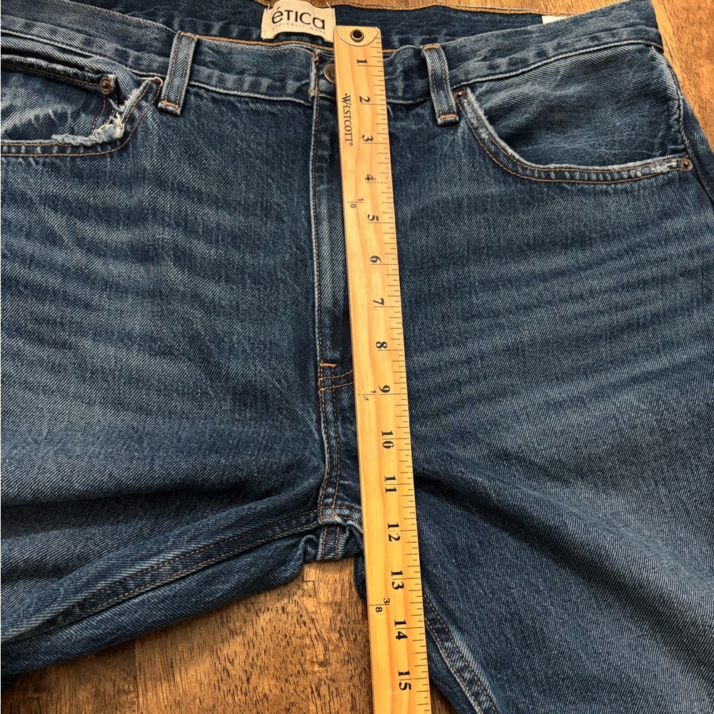 ETICA Rhea Mid Rise Straight size 32 - Picture 7 of 12